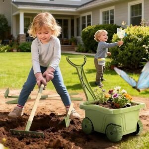 Gardening Set, 14Pcs Kids Gardening Tool with Bug Catching Kit