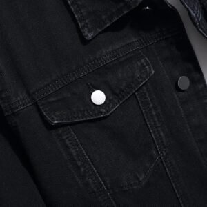 Jacket Men,Men's Stretch Slim Fit Jean Jacket,Men Fashion jean Jacket