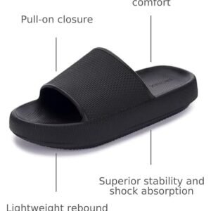 Cushioned Thick Sole Pillow Slippers for Women and Men Y10